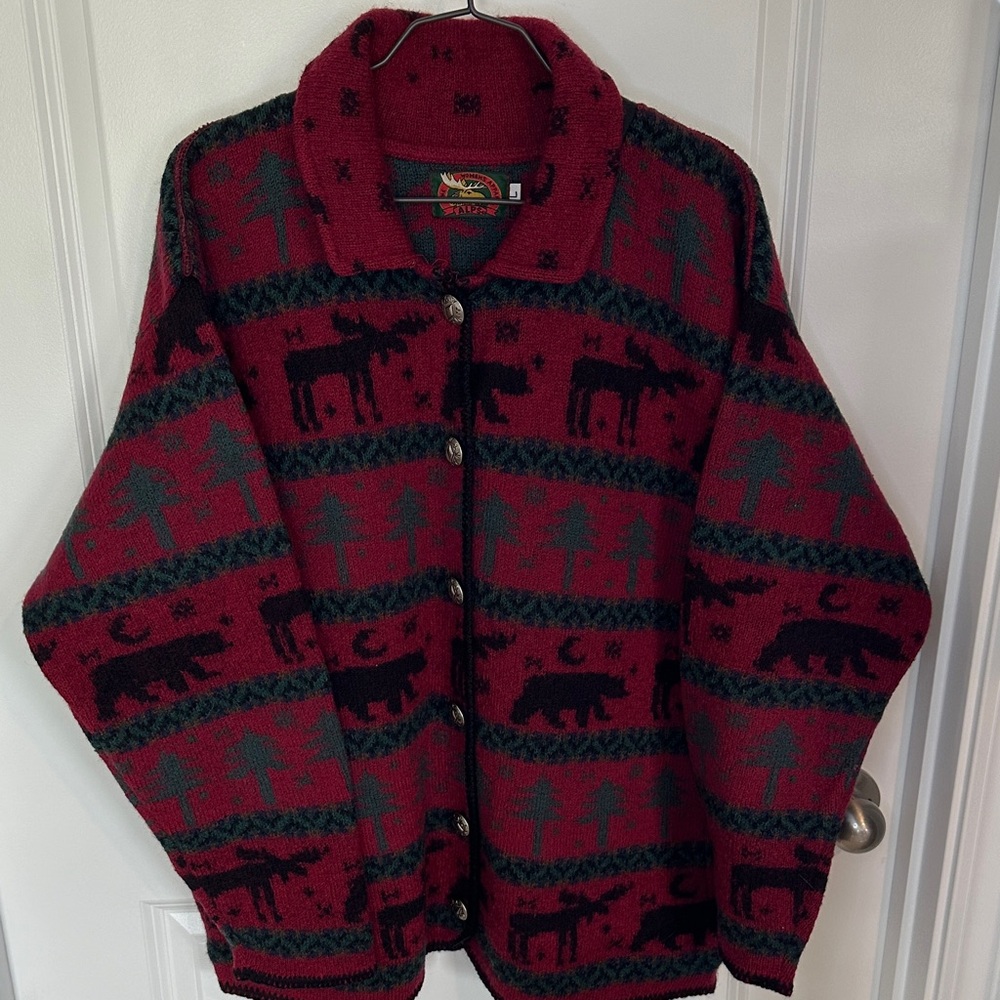 Alps brand Vintage 100% Wool jacket made in the USA!